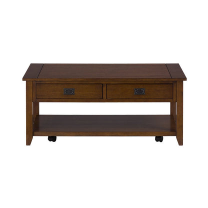 Mission 44" Oak Coffee Table