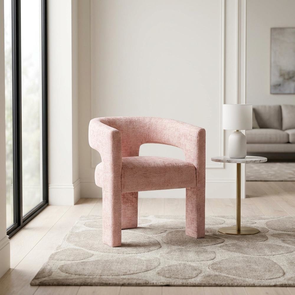 Modern Upholstered Counter Stool, Iron Frame, Forest, Single