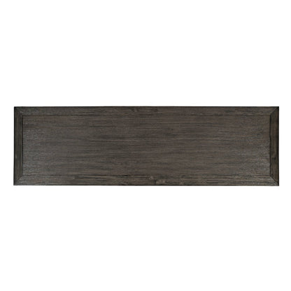 Gramercy Mid-Century Modern Chevron Three Door 60" Accent Cabinet
