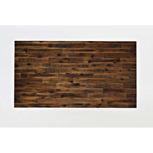 48-Inch Gray Coffee Table with Three Drawers, Acacia and MDF Construction