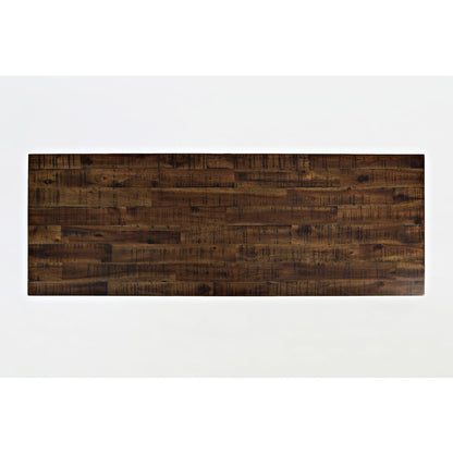 Cannon Valley Distressed Industrial 50" Sofa Table