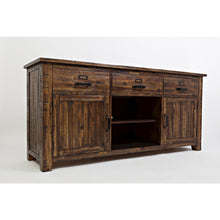 Cannon Valley Distressed Industrial 70" Media Unit