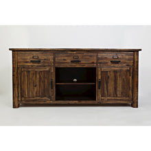 Cannon Valley Distressed Industrial 70" Media Unit