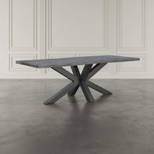 Nordic Ridge 94" Modern Rustic Solid Wood Live Edge Dining Table