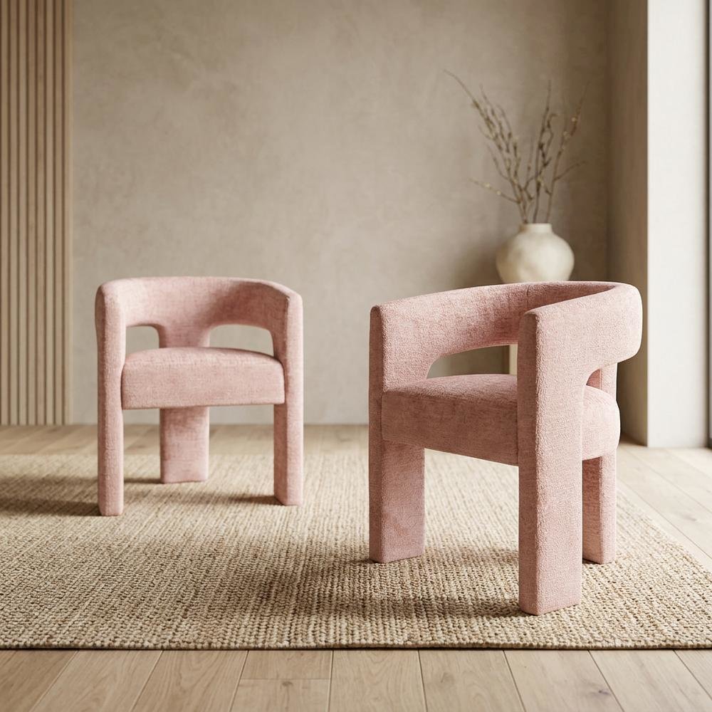 Modern Upholstered Counter Stool, Iron Frame, Grey, Set of 6
