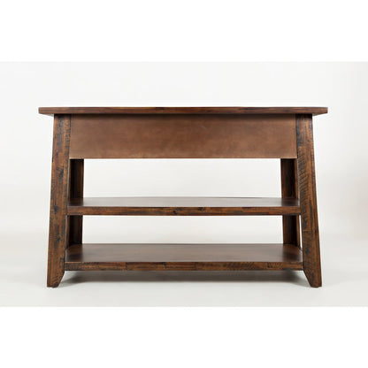 Painted Canyon Rustic Solid Acacia 50" Sofa Table