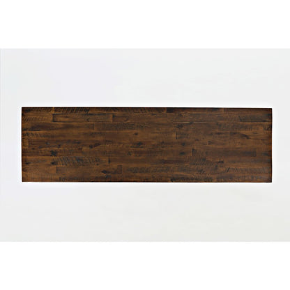 Painted Canyon Rustic Solid Acacia 9 Drawer Accent Chest with Caster Wheels