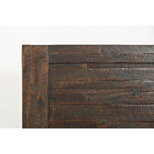 Jackson Lodge Rustic Distressed Acacia Twin Panel Bed