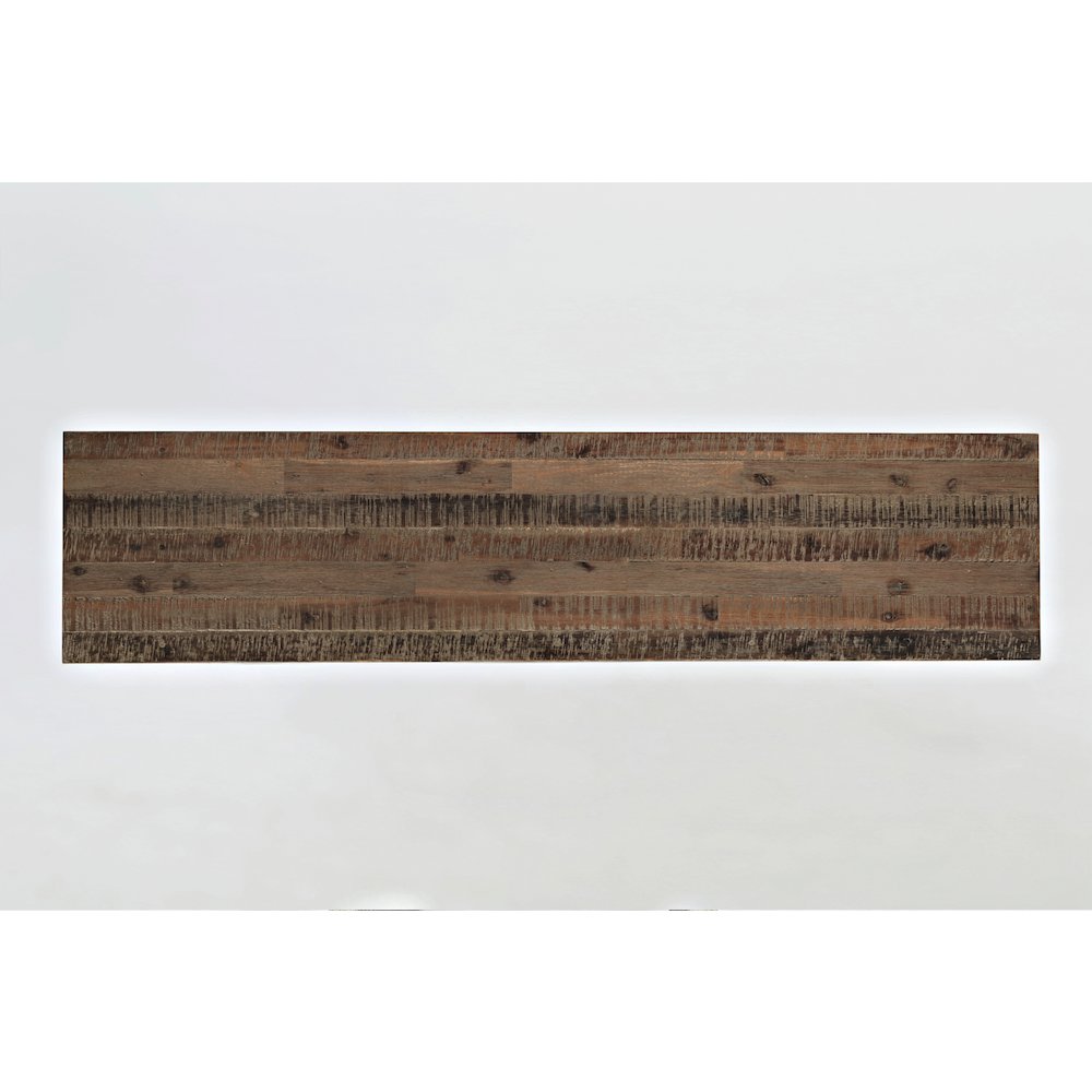 Conundrum Modern Distressed Solid Wood Bookcase