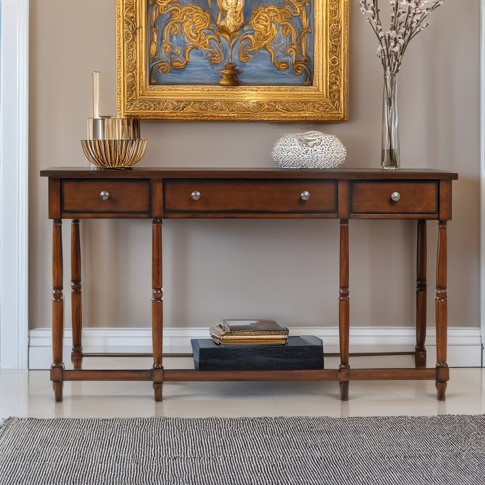 Stately Home Classic Traditional 60" Sofa Table