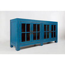 Aquitaine 70" Transitional Style Four Door Sideboard Cabinet