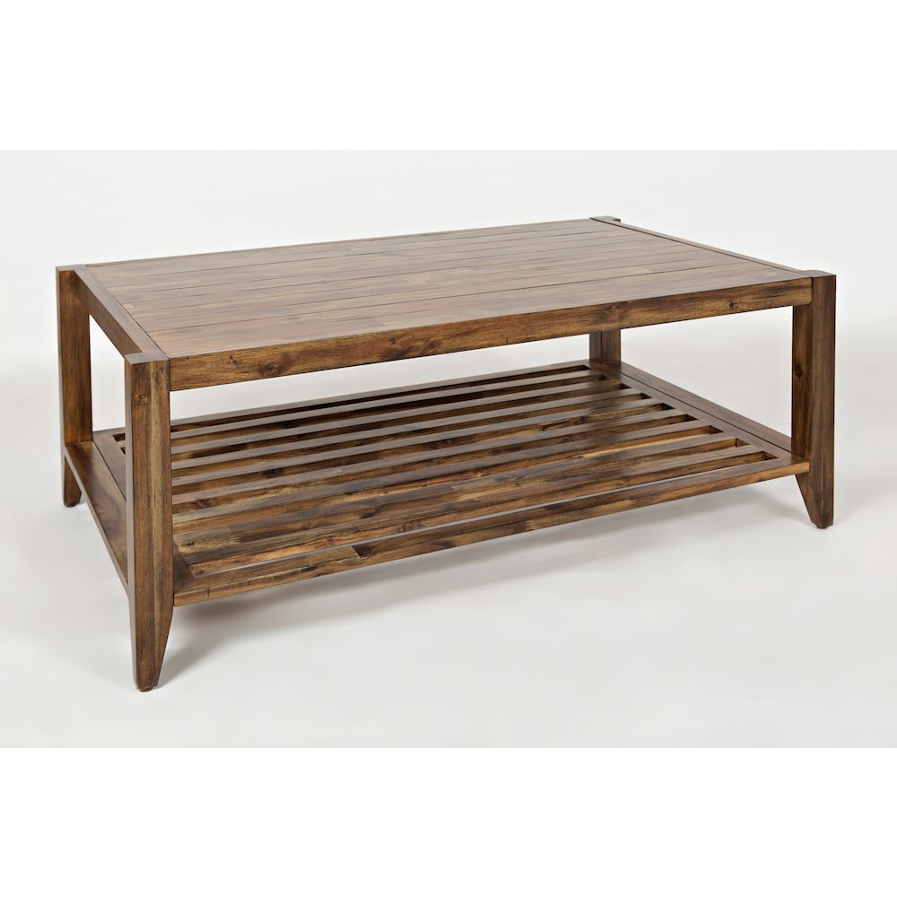 Beacon Street 45" Modern Essential Solid Wood Coffee Table