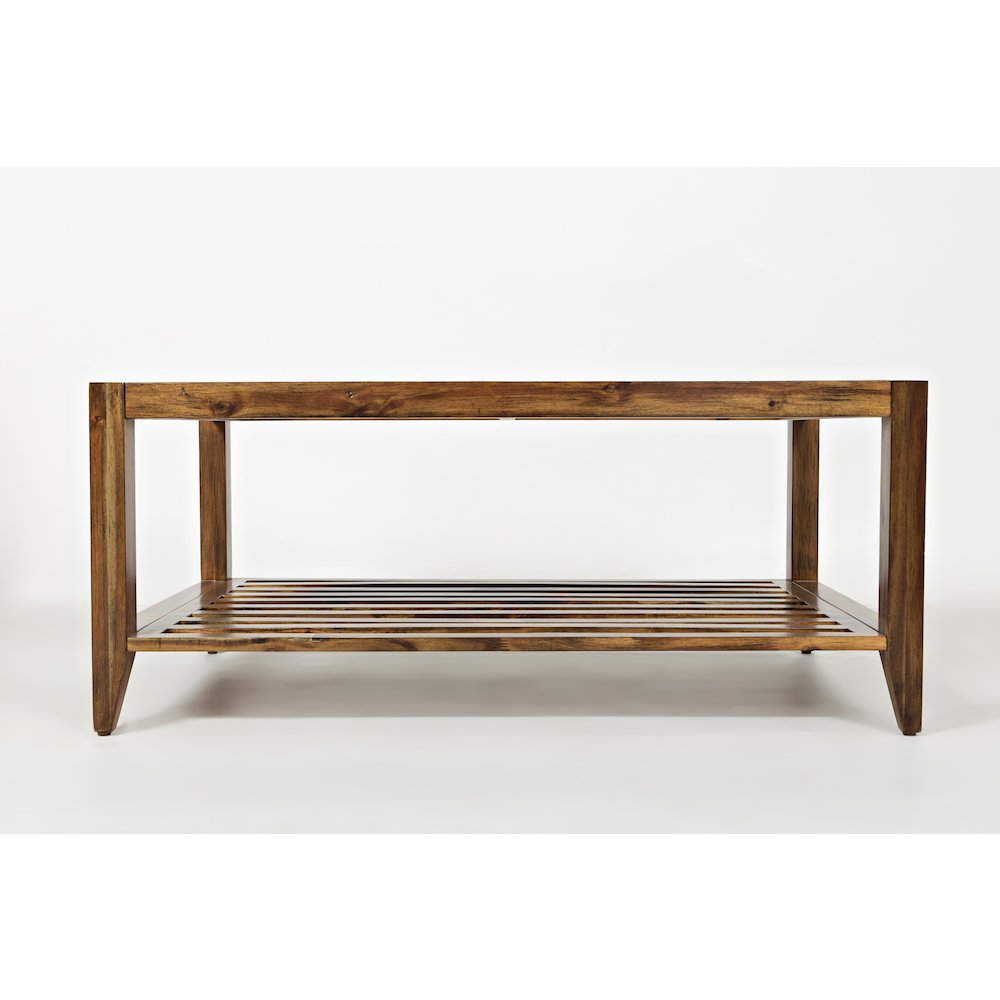 Beacon Street 45" Modern Essential Solid Wood Coffee Table
