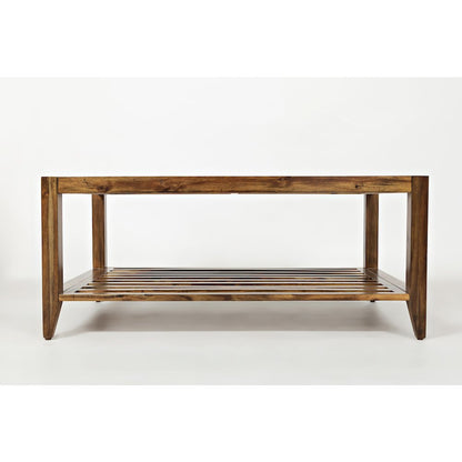 Beacon Street 45" Modern Essential Solid Wood Coffee Table