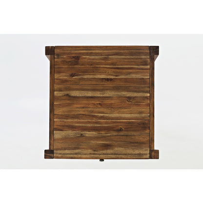 Beacon Street Modern Essential Solid Wood Square End Table