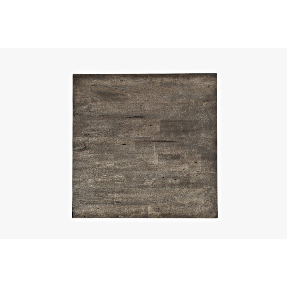 Mulholland Drive Modern Distressed Solid Wood End Table