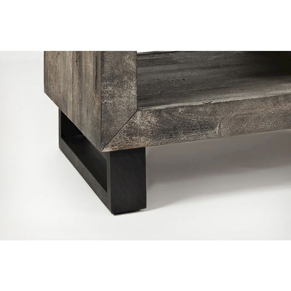 Mulholland Drive Modern Distressed Solid Wood 47" Sofa Table