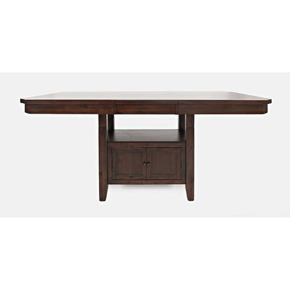 Manchester  Contemporary Adjustable Height 78" Rectangle Dining Table
