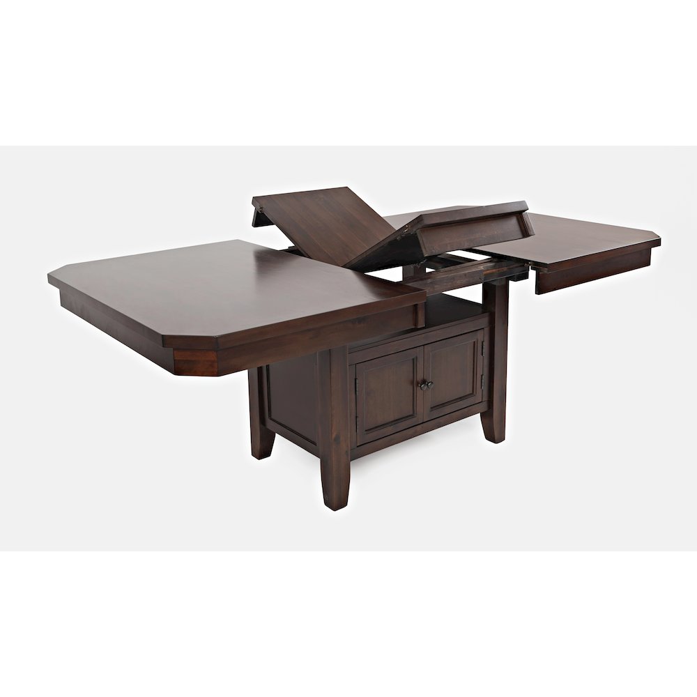 Manchester  Contemporary Adjustable Height 78" Rectangle Dining Table