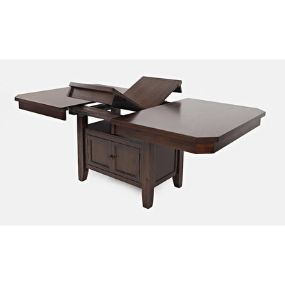 Manchester  Contemporary Adjustable Height 78" Rectangle Dining Table