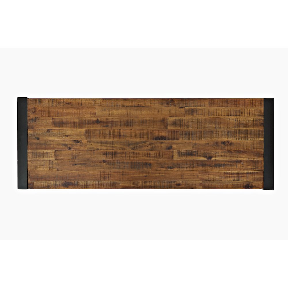 Loftworks Modern Industrial Distressed Acacia 50" Sofa Table with Drawers