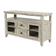 Storage Console Table with Doors and Drawers, Entryway Accent Sideboard