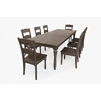 Madison County Reclaimed Pine 106" Farmhouse Nine-Piece Dining Set