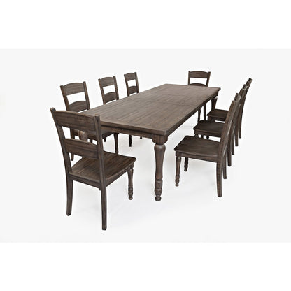 Madison County Reclaimed Pine 106" Farmhouse Nine-Piece Dining Set