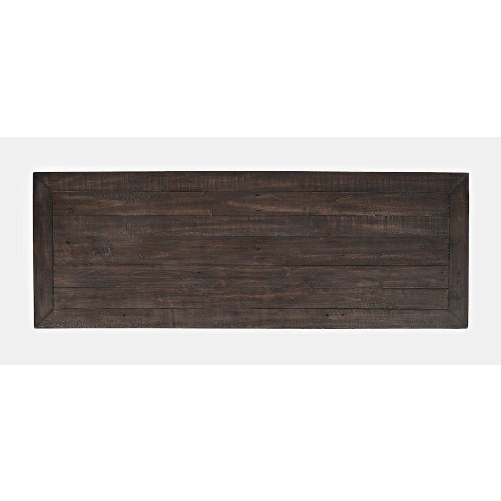 Madison County Rustic Reclaimed Pine Farmhouse Harris 50" Sofa Console Table