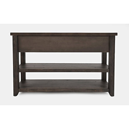 Madison County Rustic Reclaimed Pine Farmhouse Harris 50" Sofa Console Table