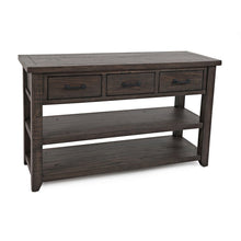 Madison County Rustic Reclaimed Pine Farmhouse Harris 50" Sofa Console Table