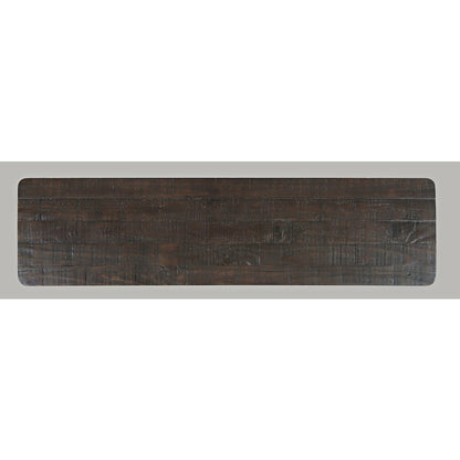 Madison County Rustic Reclaimed Solid Wood Farmhouse 54" Dining Bench