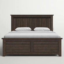 Madison County Rustic Reclaimed Pine Farmhouse Queen Panel Bed