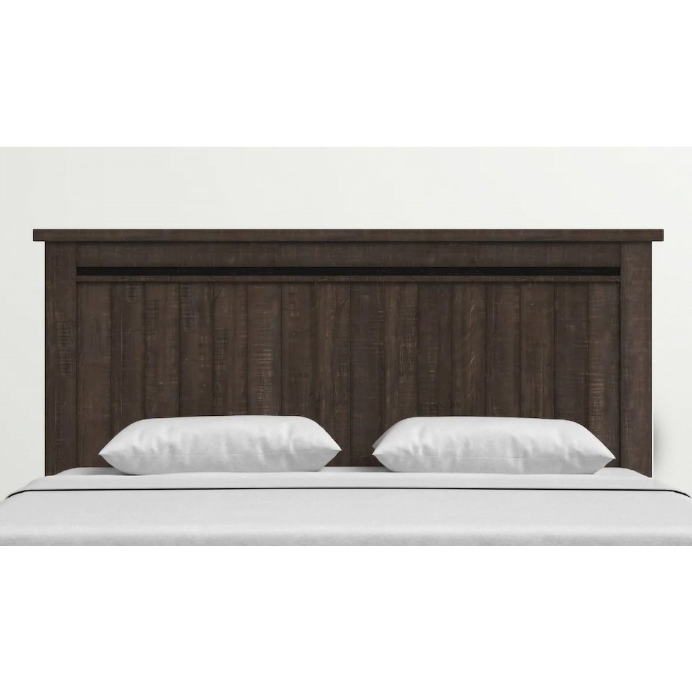 Madison County Rustic Reclaimed Pine Farmhouse Queen Panel Headboard
