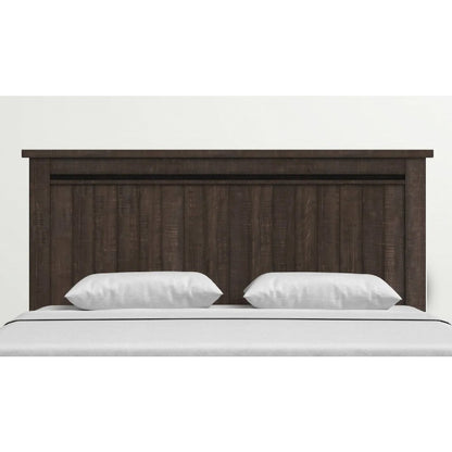 Madison County Rustic Reclaimed Pine Farmhouse Queen Panel Headboard