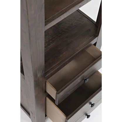 Madison County Rustic Reclaimed Solid Wood Farmhouse 22" Pier Bookcase