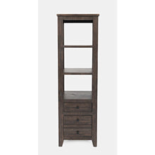 Madison County Rustic Reclaimed Solid Wood Farmhouse 22" Pier Bookcase