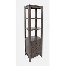Madison County Rustic Reclaimed Solid Wood Farmhouse 22" Pier Bookcase