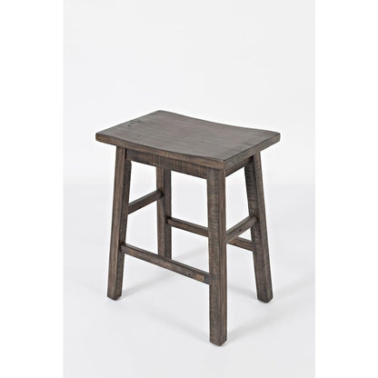 Rustic Reclaimed Solid Wood Farmhouse 3 Piece Counter Height Dining Set