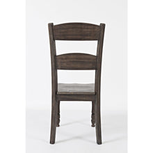 Rustic Reclaimed Pine Farmhouse Ladderback Dining Chair (Set of 2)
