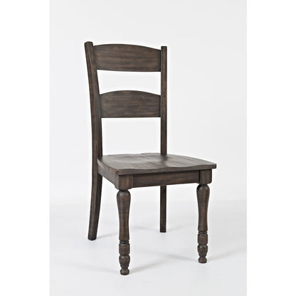 Rustic Reclaimed Pine Farmhouse Ladderback Dining Chair (Set of 2)
