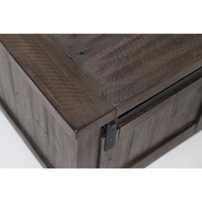 Madison County 50" Rustic Reclaimed Pine Farmhouse Barn Door Coffee Table