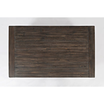 Madison County 50" Rustic Reclaimed Pine Farmhouse Barn Door Coffee Table