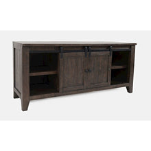 Madison County Rustic Reclaimed Pine Farmhouse 60" Barn Door Console
