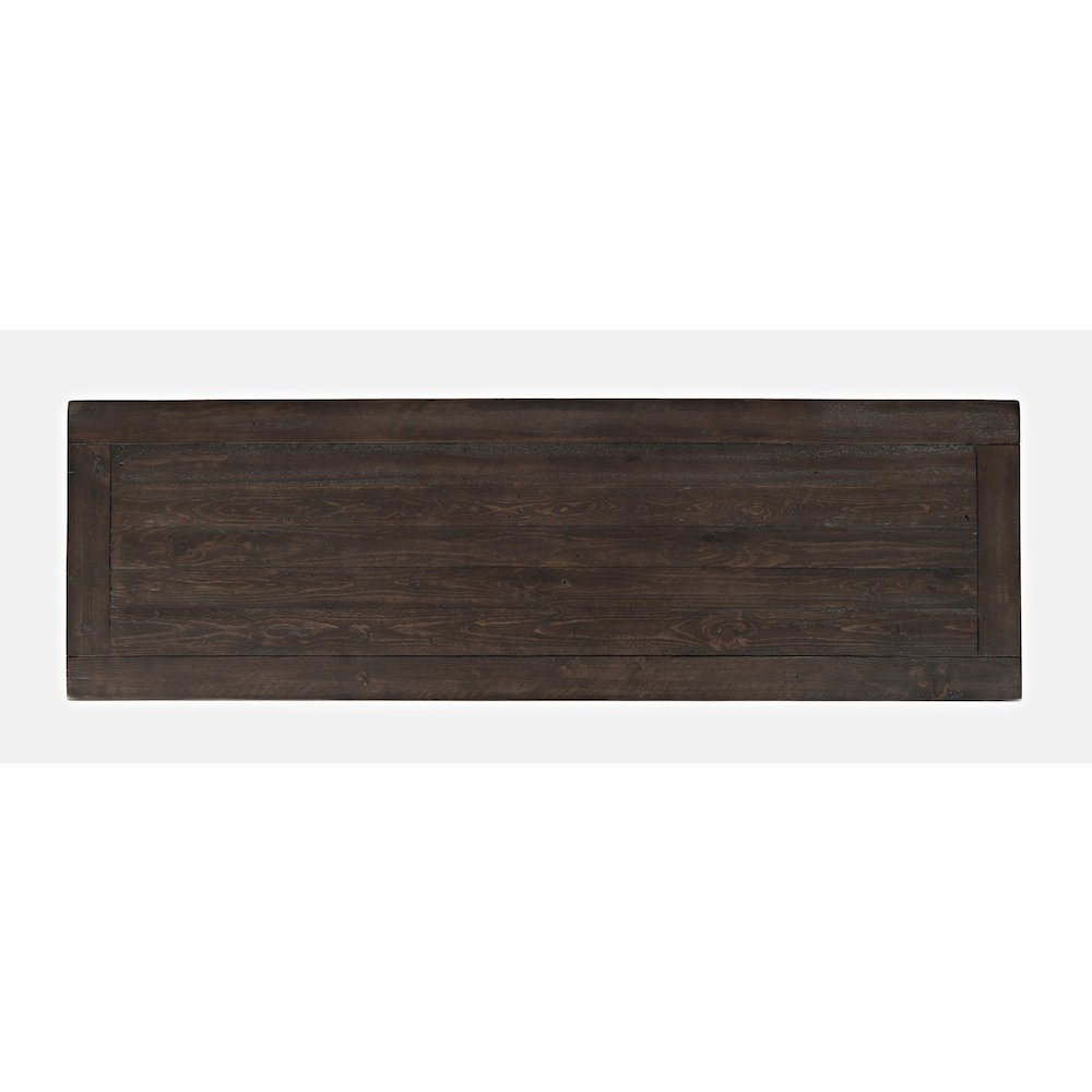 Madison County Rustic Reclaimed Pine Farmhouse 60" Barn Door Console