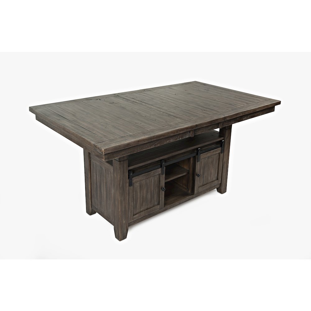 Rustic Reclaimed Solid Wood Farmhouse Adjustable Height 72" Dining Table