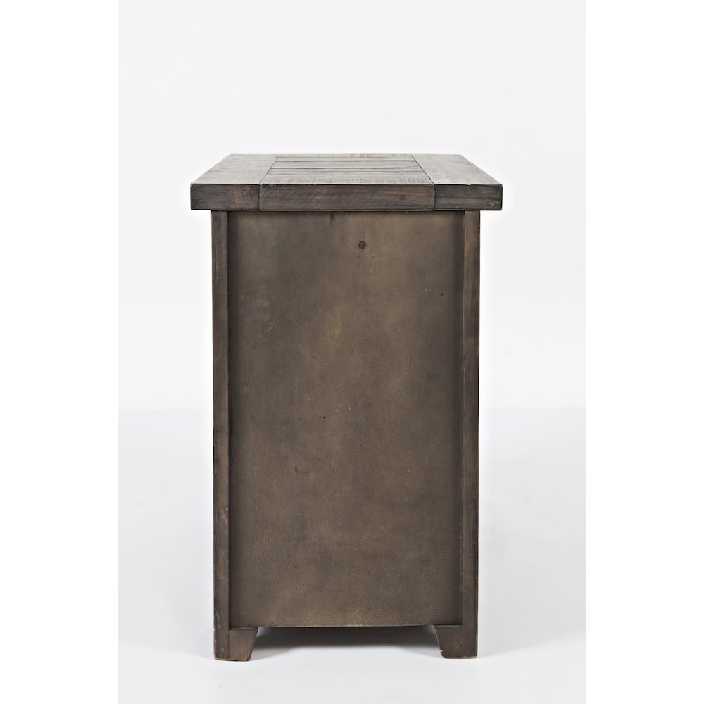 Madison County Rustic Reclaimed Pine Farmhouse Chairside Table
