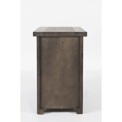 Madison County Rustic Reclaimed Pine Farmhouse Chairside Table