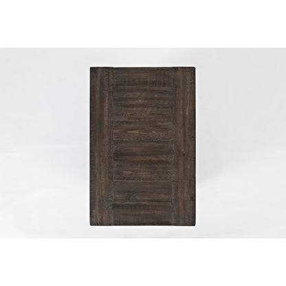Madison County Rustic Reclaimed Pine Farmhouse Chairside Table