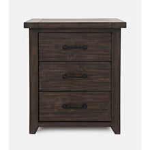 Madison County Rustic Reclaimed Solid Wood Farmhouse USB Charging Nightstand